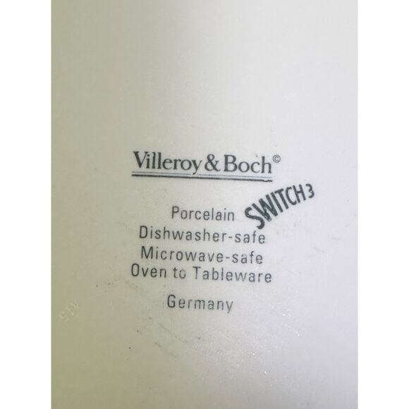 Villeroy & Boch Switch 3 1996-2020 Retired Castell 8" Souffle Bowl Casserole - Picture 6 of 6